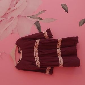 Size 18-24 months dark purple